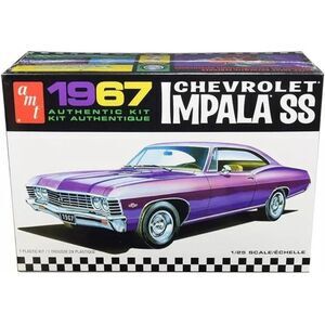 AMT 1967 Chevy Impala SS (Stock) 2T 1/25 Scale Model Kit  COLLECTIBLES